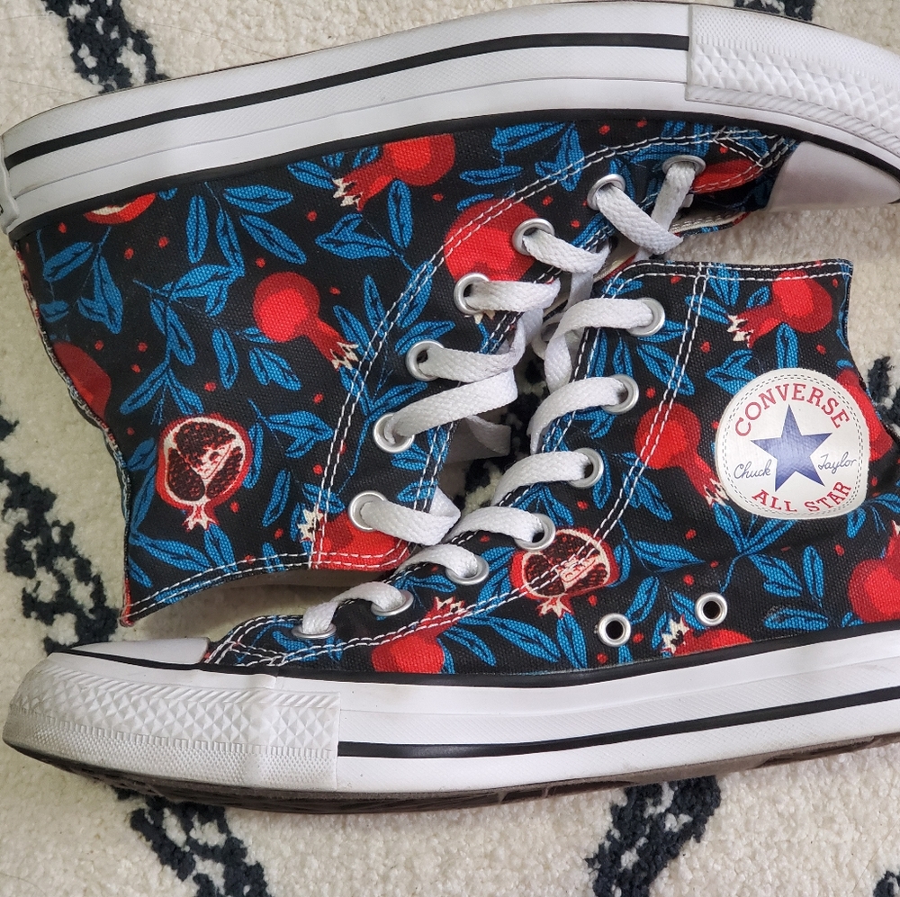 Pomegranate Converse